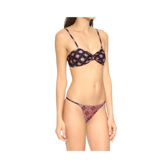 NEW SOMEDAYS LOVIN storyteller strappy bikini bottoms in multi-color - Picture 2 of 3